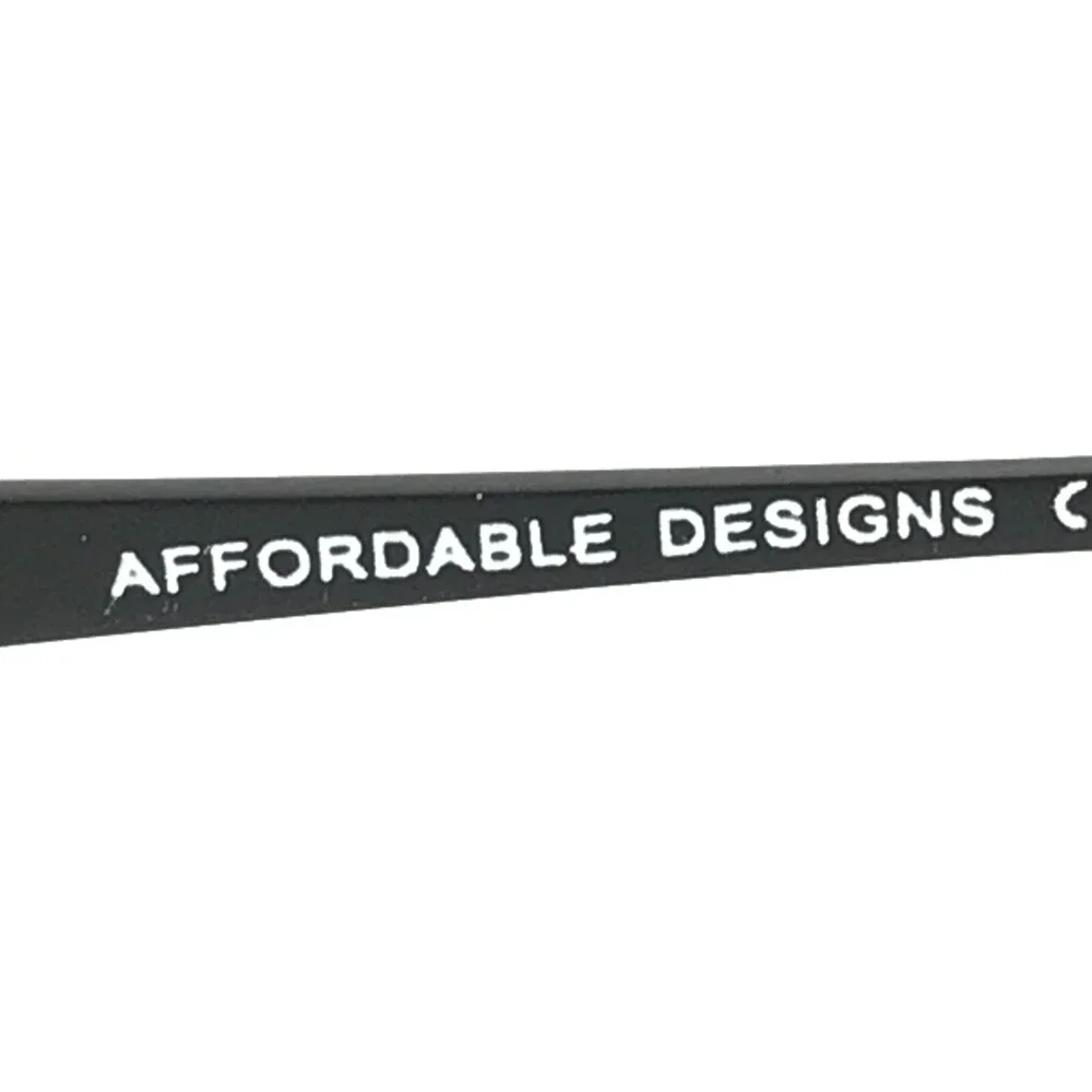 Affordable Designs Eyeglasses Frames NANCY M.BLACK Rectangular 52-18-135